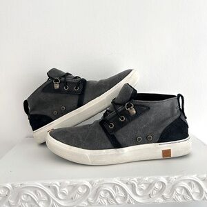 Timberland Black and Gray Chukka Boots